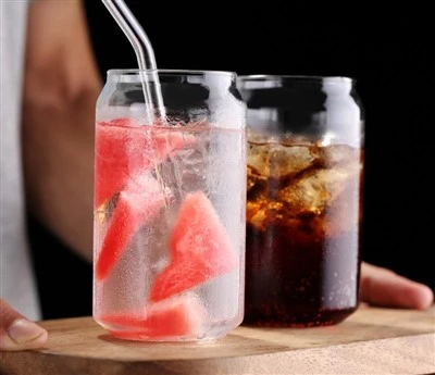 Iced Coffee Glass Can